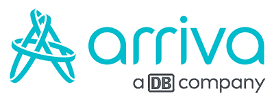 Arriva company logo - Arriva, a DB company