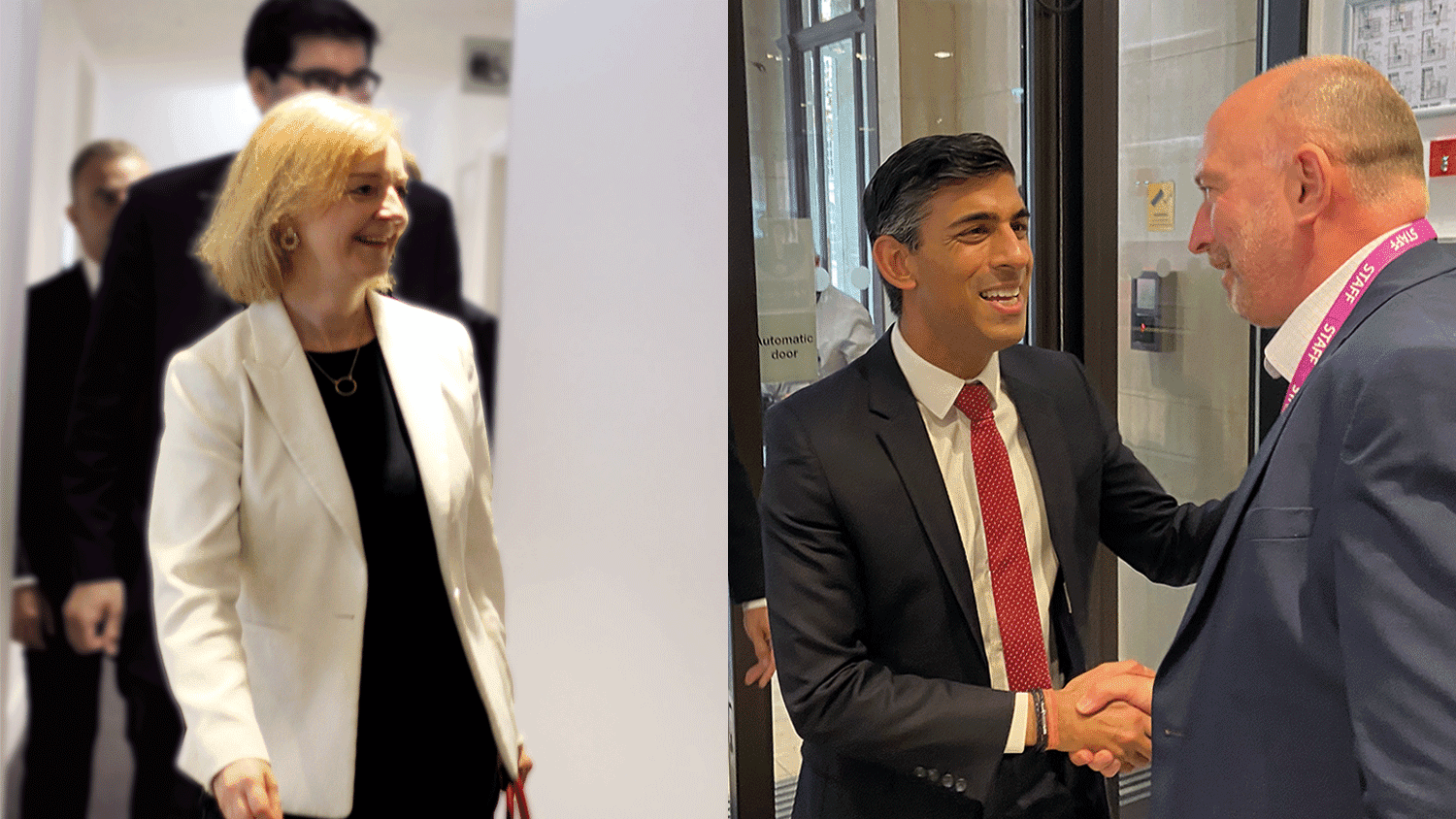 Rishi Sunak and Liz Truss