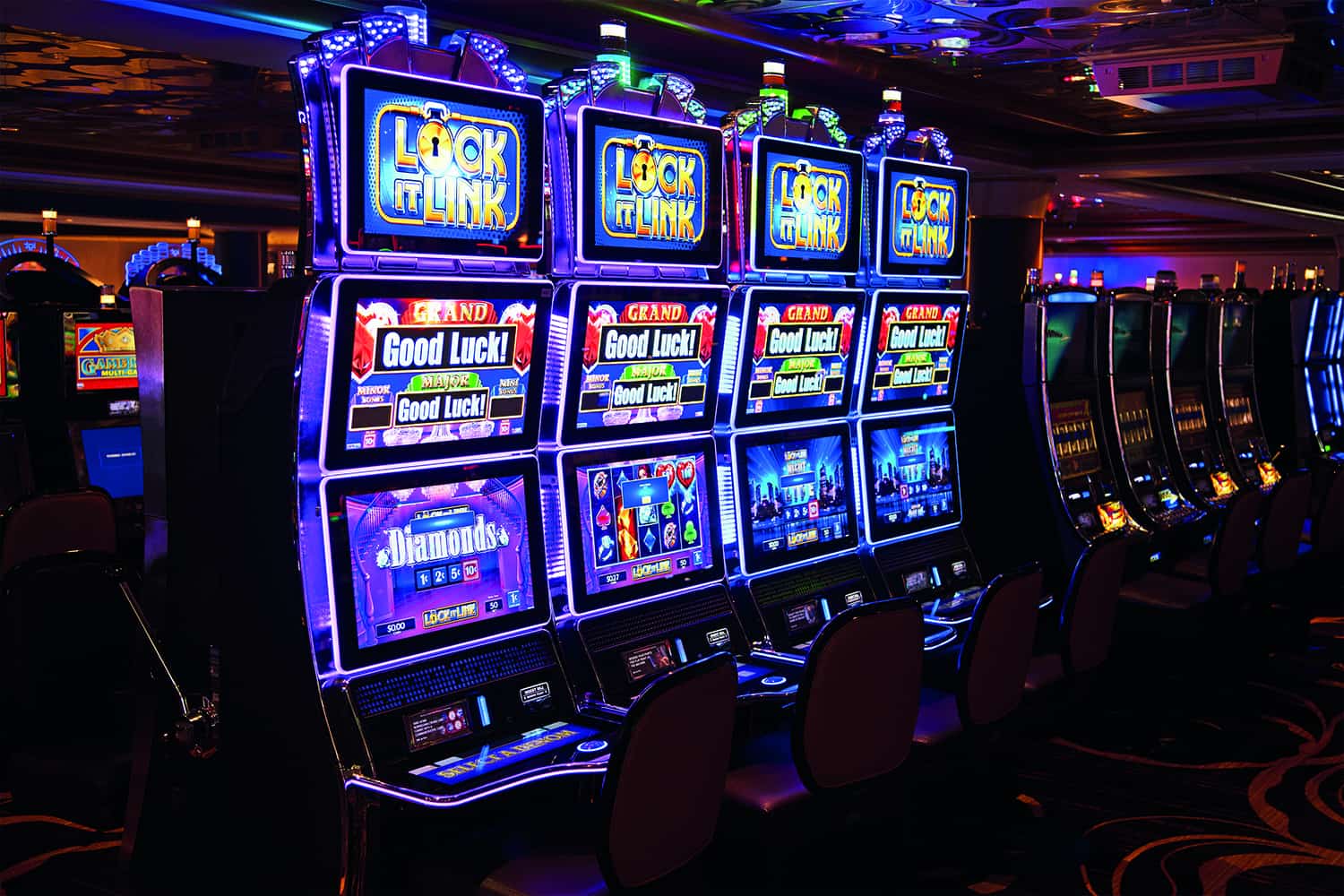 gambling machine in betting shop