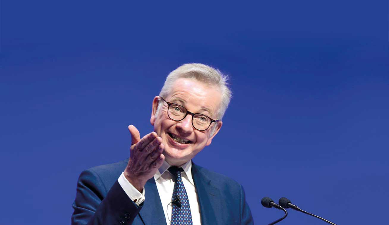 Michael Gove, Secretary of State for Levelling Up, Housing and Communities, speaking at the LGA's 2022 annual conference in Harrogate