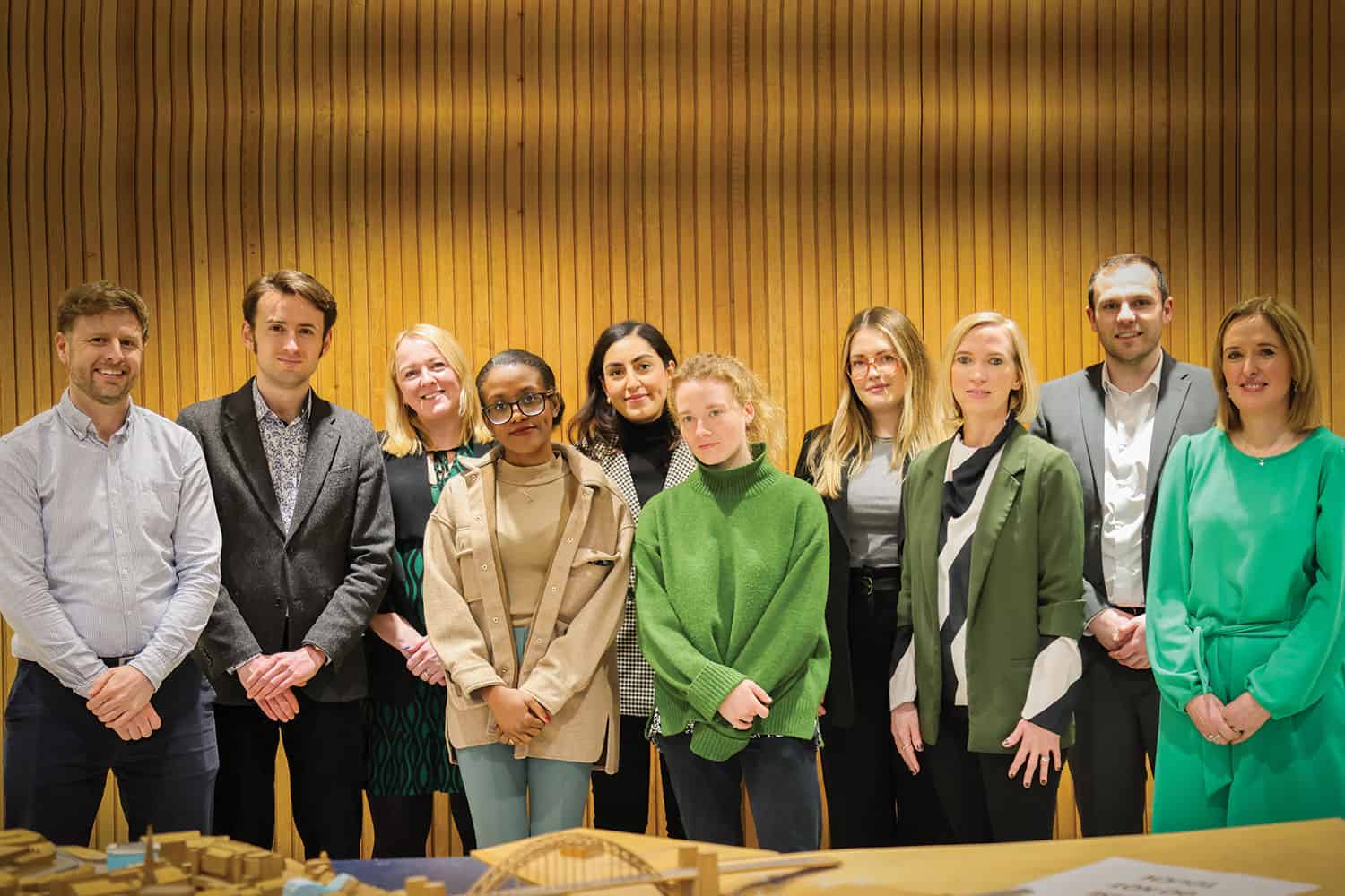 group photo of the council officers who are contestants in the LGA’s Local Government Challenge contest