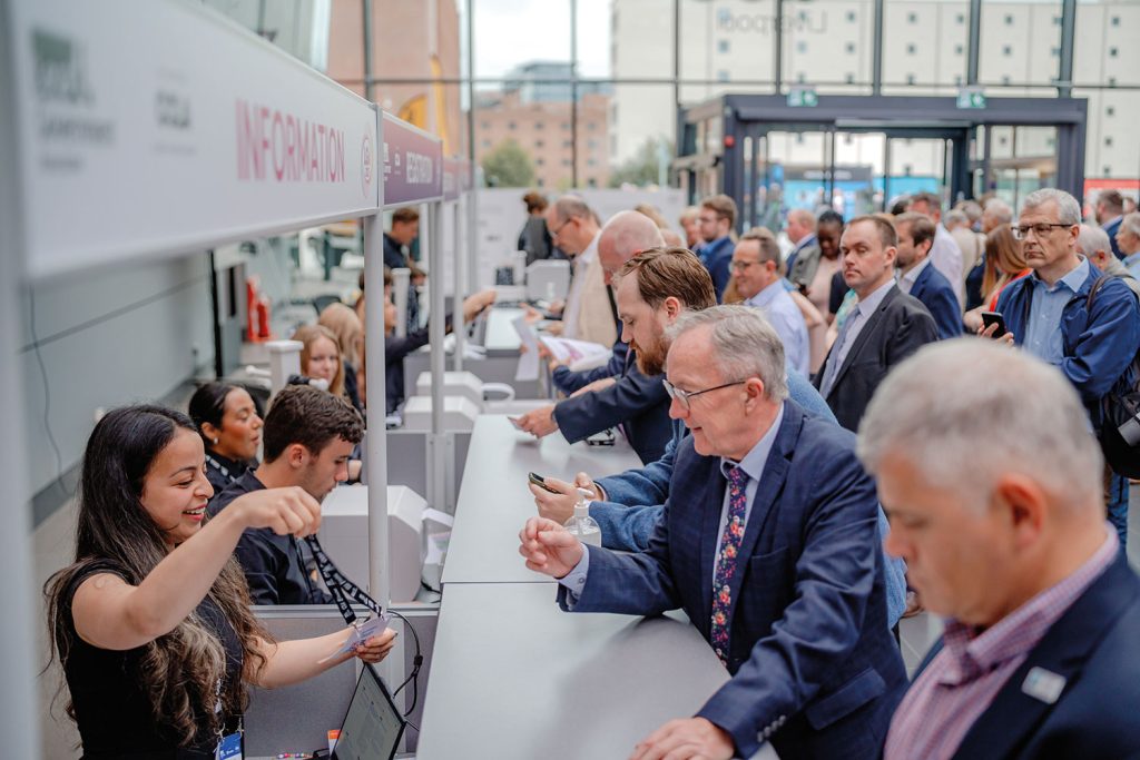 multiple photos of people at the LGA’s annual conference, including national politicians, delegates, other speakers, exhibitors, LGA political group leaders, conference dinners and receptions, copyright LGA/Joe Outterside