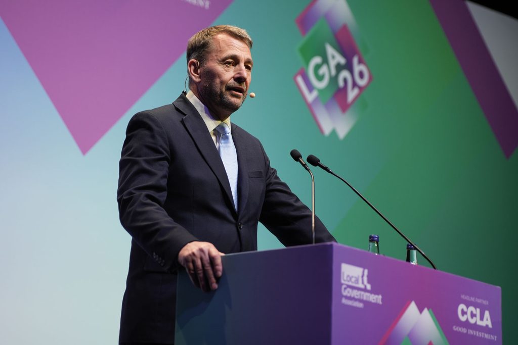 Cllr Stephen Atkinson, Leader of the
LGA Reform UK Group